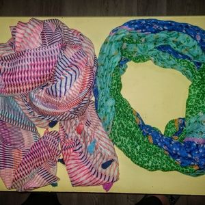 Two scarfs